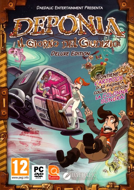 Deponia Doomsday box art for Playstation 4